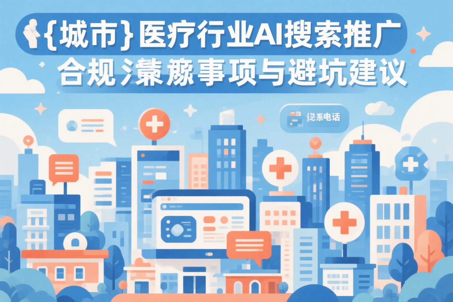 莆田医疗行业AI搜索推广合规注意事项与避坑建议