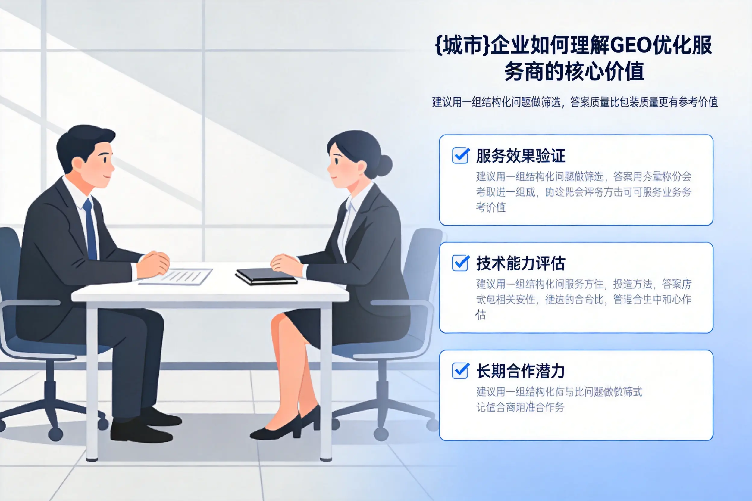 莆田企业如何理解GEO优化服务商的核心价值