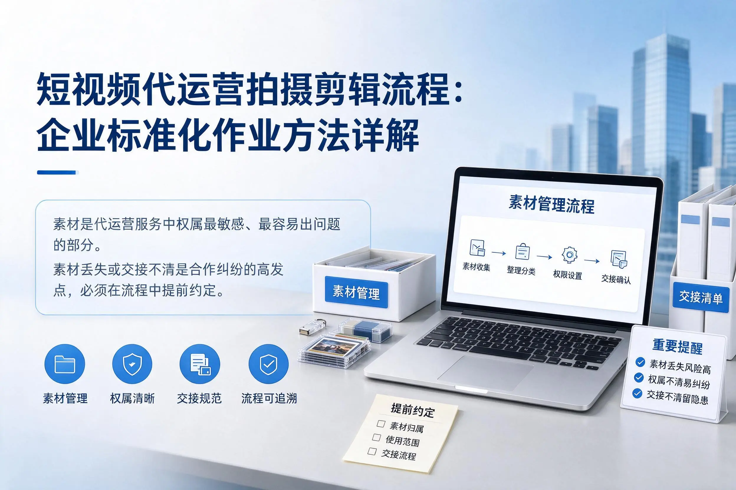 短视频代运营拍摄剪辑流程：莆田企业标准化作业方法详解
